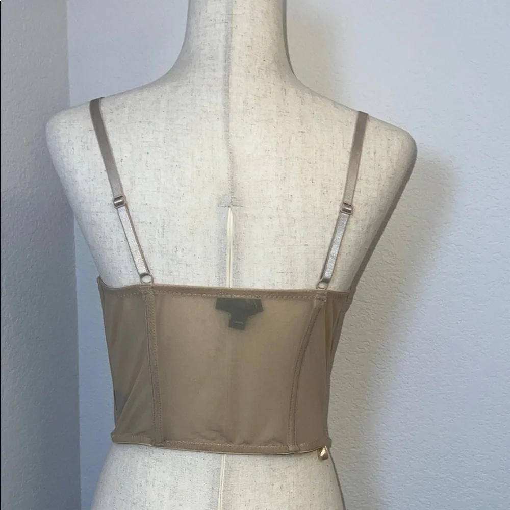 Say What? Tan Structured Bra Intimates       Size‎ Large - Picture 3 of 9